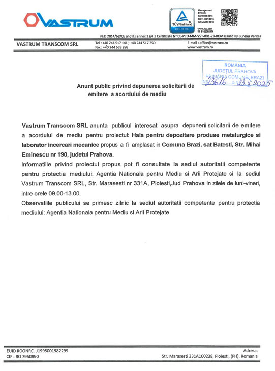 Depunere