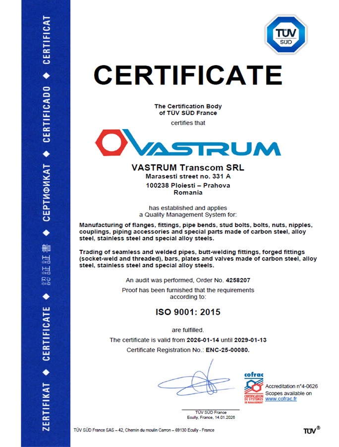 ISO 9001 ECN-25 TUV